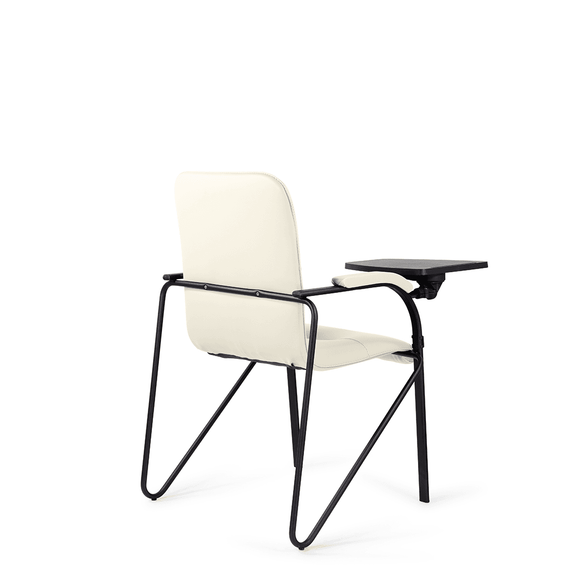 Стул Самба soft BL S-0427 (слоновая кость) со столиком