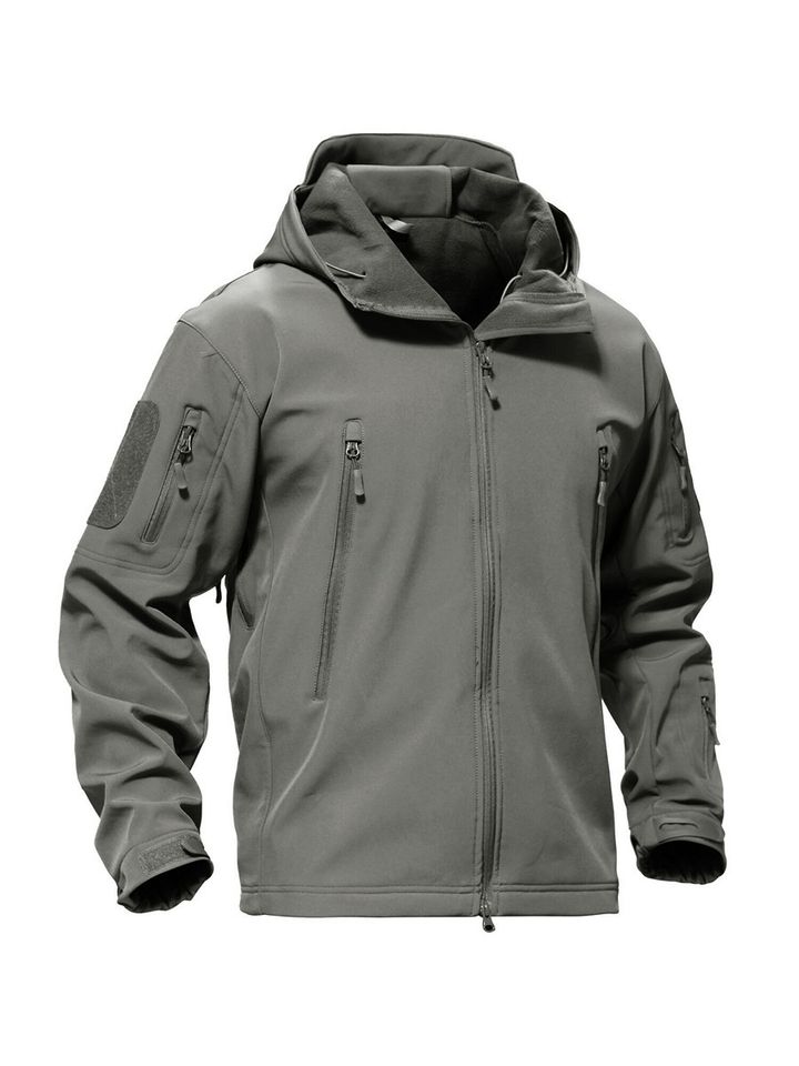Куртка Shark Skin Soft Shell на флисе (олива)