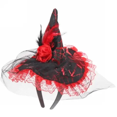 Ободок карнавальный «Изысканная шляпа», цвета в ассортименте