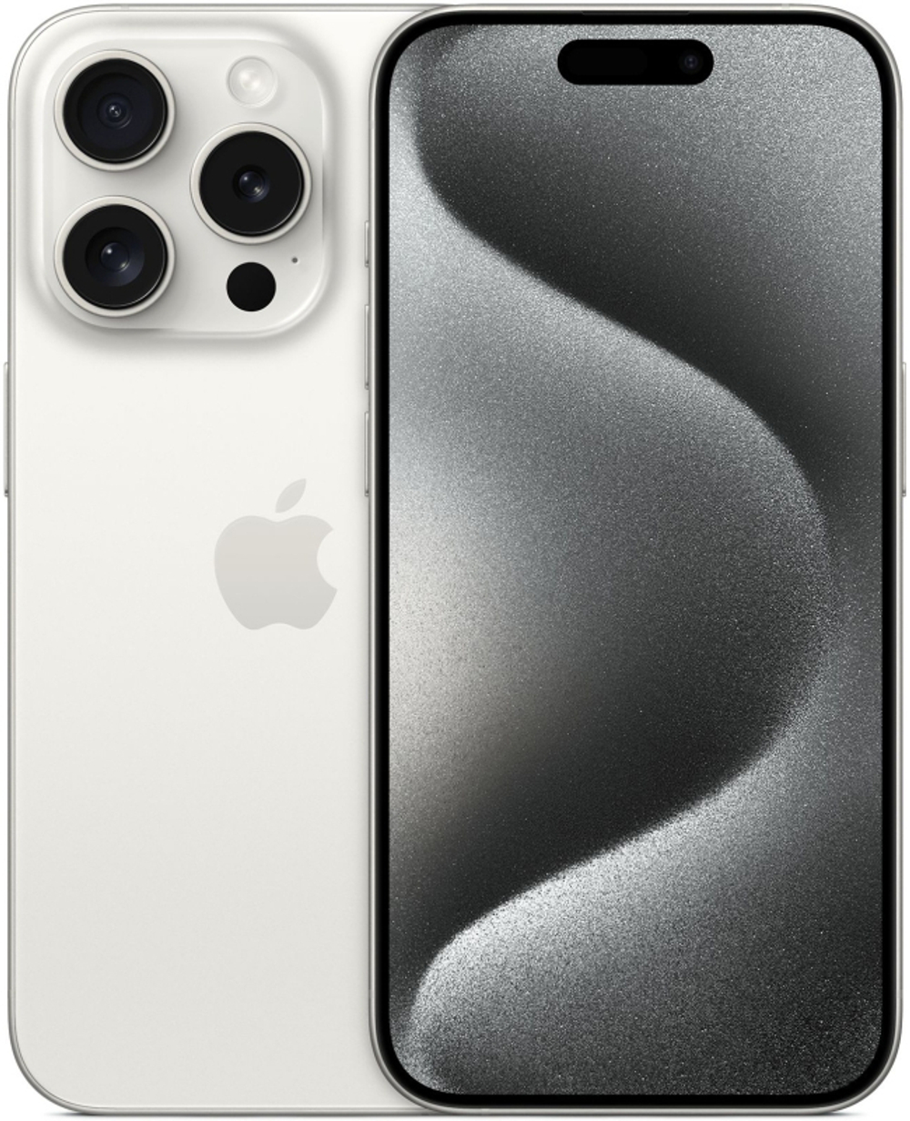 Apple iPhone 15 Pro 128Gb White Titanium (Белый Титан)