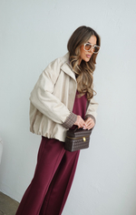 Куртка демисезонная из экозамши