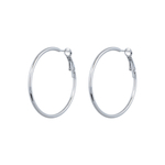 Серьги Fiore Luna Кольцо 40 мм AWE2950-S-2-40mm