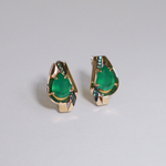 Серьги с агатом