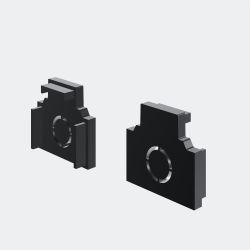 Заглушки для встраиваемого низкопрофильного шинопровода 2шт. Maytoni Exility TRAM034EC-42B