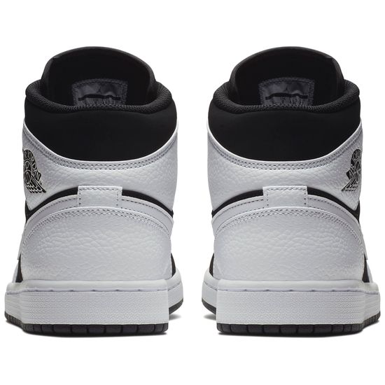 Кроссовки Nike Air Jordan 1 Mid Black/White