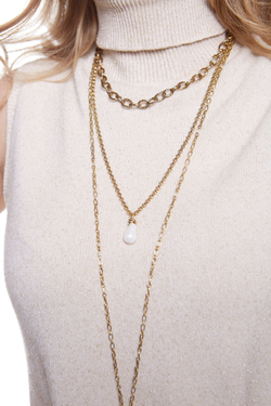 УДЛИНЕННОЕ КОЛЬЕ С СЕРДЦЕМ