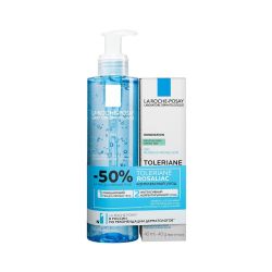 La Roche-Posay Toleriane Rosaliac Набор Уход корректирующий против покраснений, 40 мл + Мицеллярный гель для лица и век, 195 мл