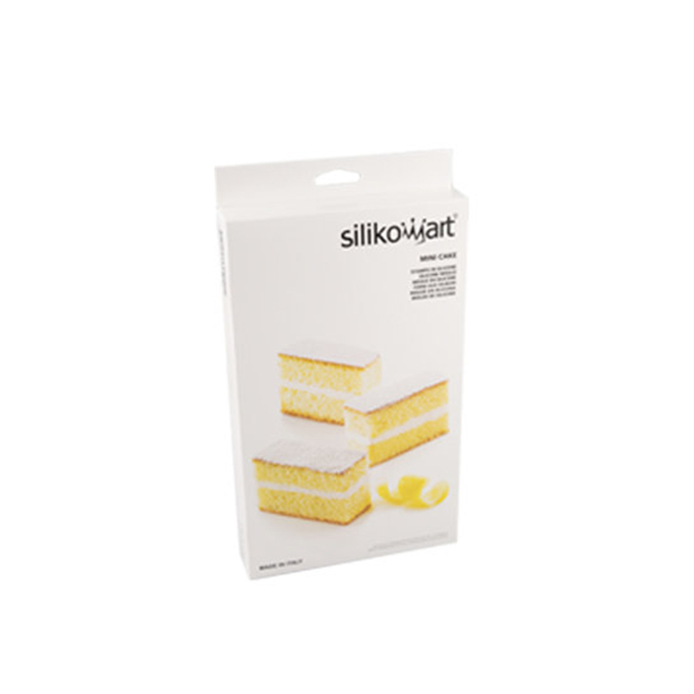 Форма силиконовая для приготовления пирожных mini cake, 17х30 см