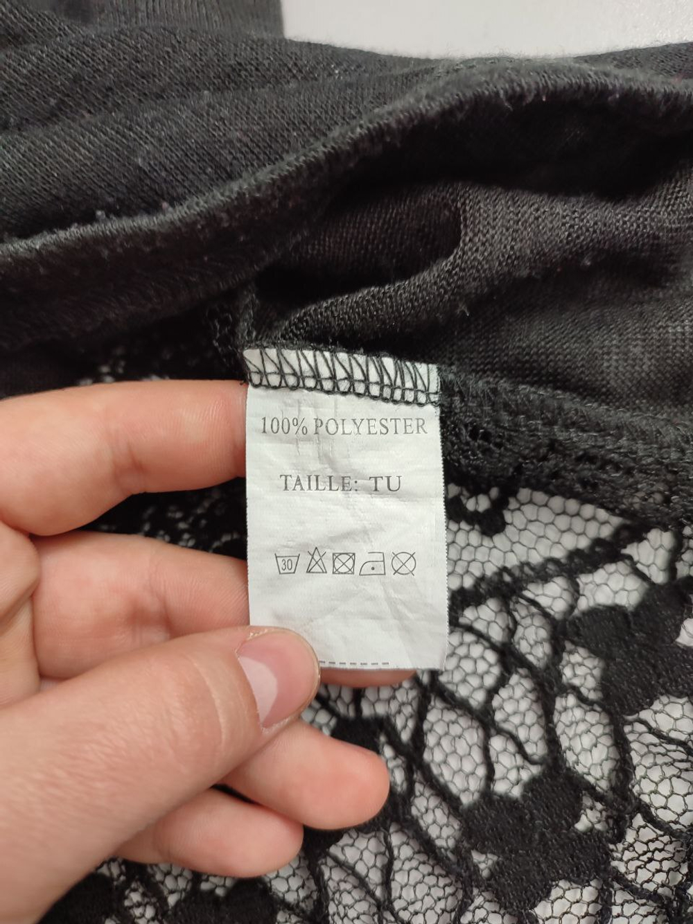 Футболка Miss Loona с кружевной спиной 40-42 размер