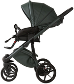Детская коляска Adamex Chantal Pro Natura 3 в 1 CN-12-FOREST (Т. ЗЕЛЕНАЯ КОЖА)