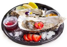 Сет Хасанская и Приморская КРУПНАЯ устрица, 2шт Сет Хасанская и Приморская КРУПНАЯ устрица, 2шт