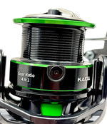 Катушка Kaida Level LE-4000S bb6+1 (4.6:1) 283г 0.35/0.38/0.40мм-110/95/85м Мет.шпуля