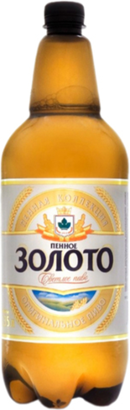 Пиво Пенное Золото / Pennoe Zoloto 1.35л - пэт