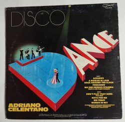 Винтажная виниловая пластинка LP Adriano Celentano Disco Dance (Italy 1977)