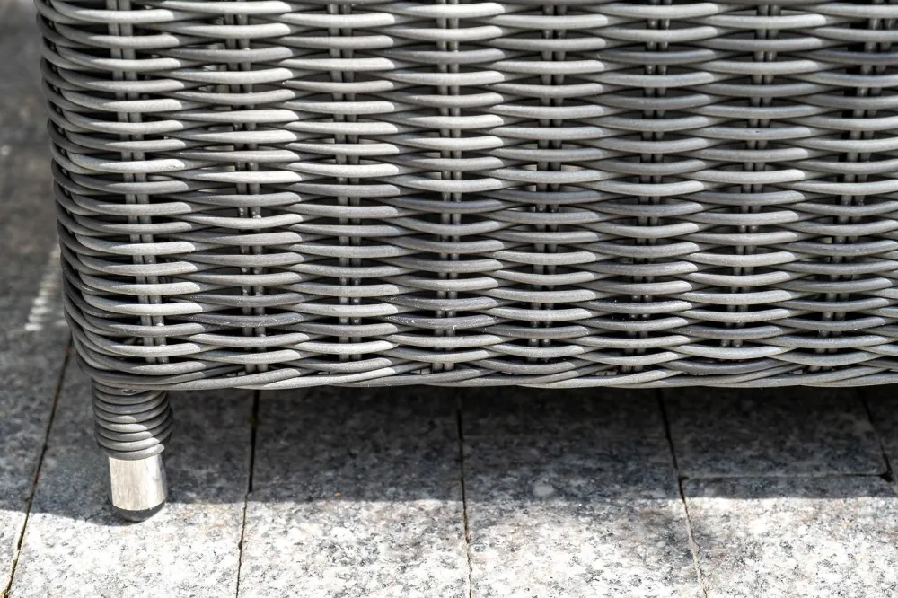 "Кон Панна" лаунж-зона из искусственного ротанга, цвет графит