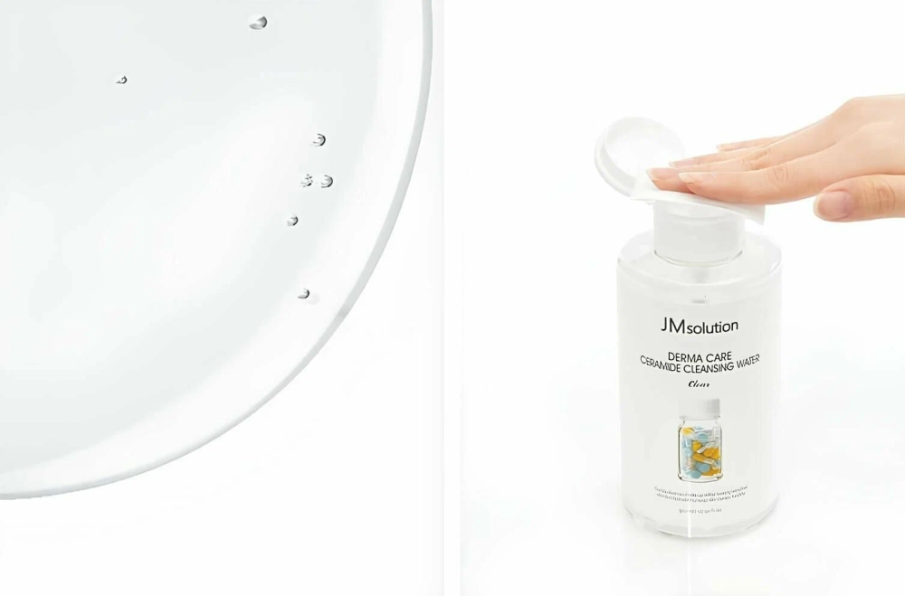 Очищающий тоник с керамидами JMsolution DERMA CARE CERAMIDE CLEANSING WATER CLEAR,500 мл