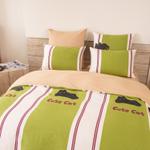 КПБ Сатин 100% хлопок C612, 2 спальный, наволочки 70-70 2 шт