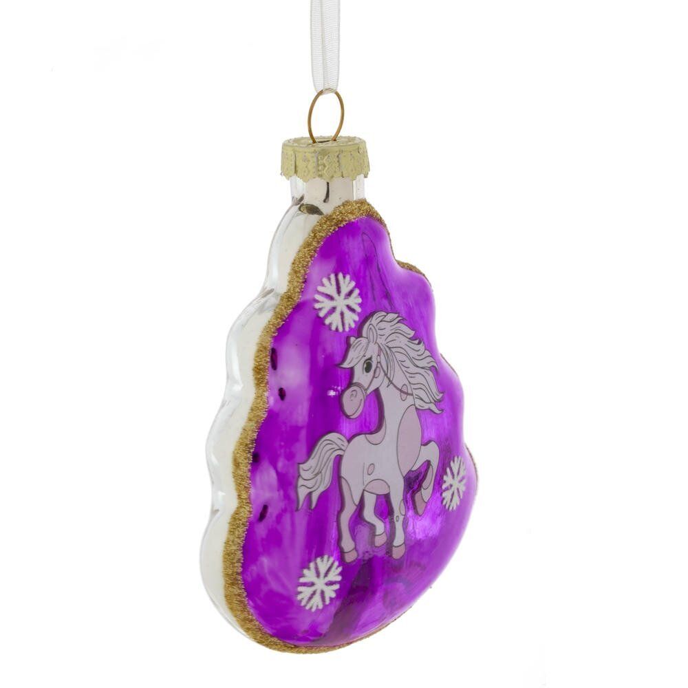 GAEM Украшение новогоднее "Елочка с лошадкой", L8 W2,5 H11 см