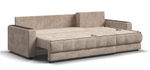 Угловой диван BOSS 3.0 Classic XL велюр Alkantara пепел