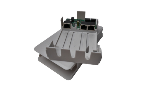 Активный PoE повторитель влагозащищенный  F01AT02AF -PoE Вход:44-55 В,0.5А  PoE Выход: 44-55В, 0.25A