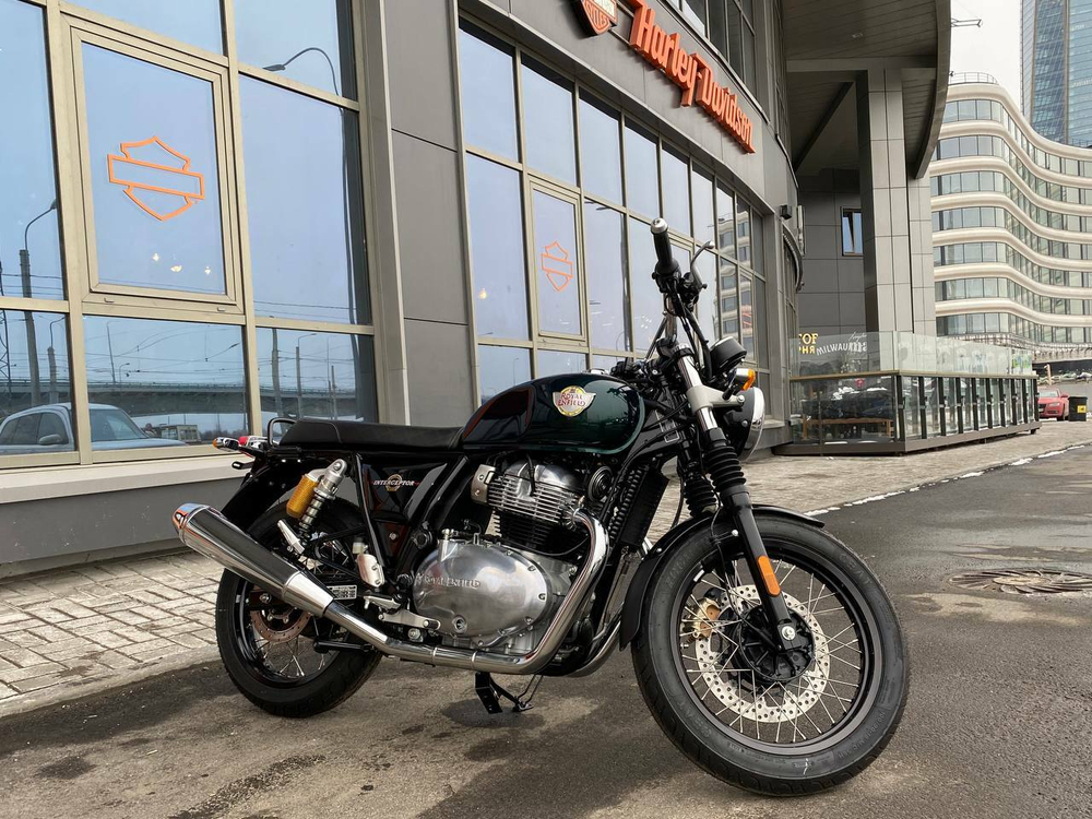 Royal Enfield Interceptor 650 Cali Green (Standard / Single tone) 2024