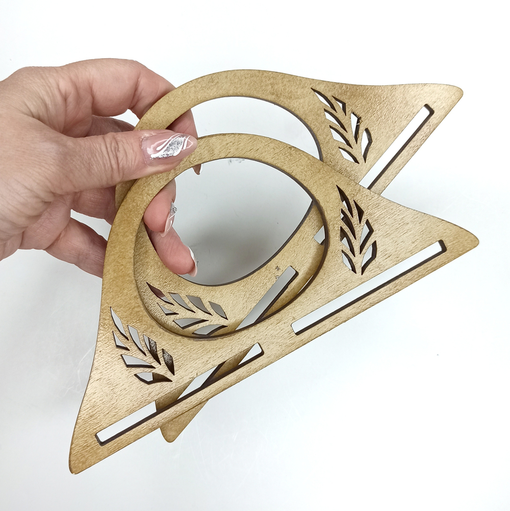 Ручки деревянные 10*20 см