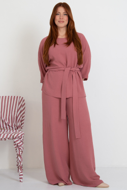 Брюки женские 4558В, лососевый #30Лос024558В