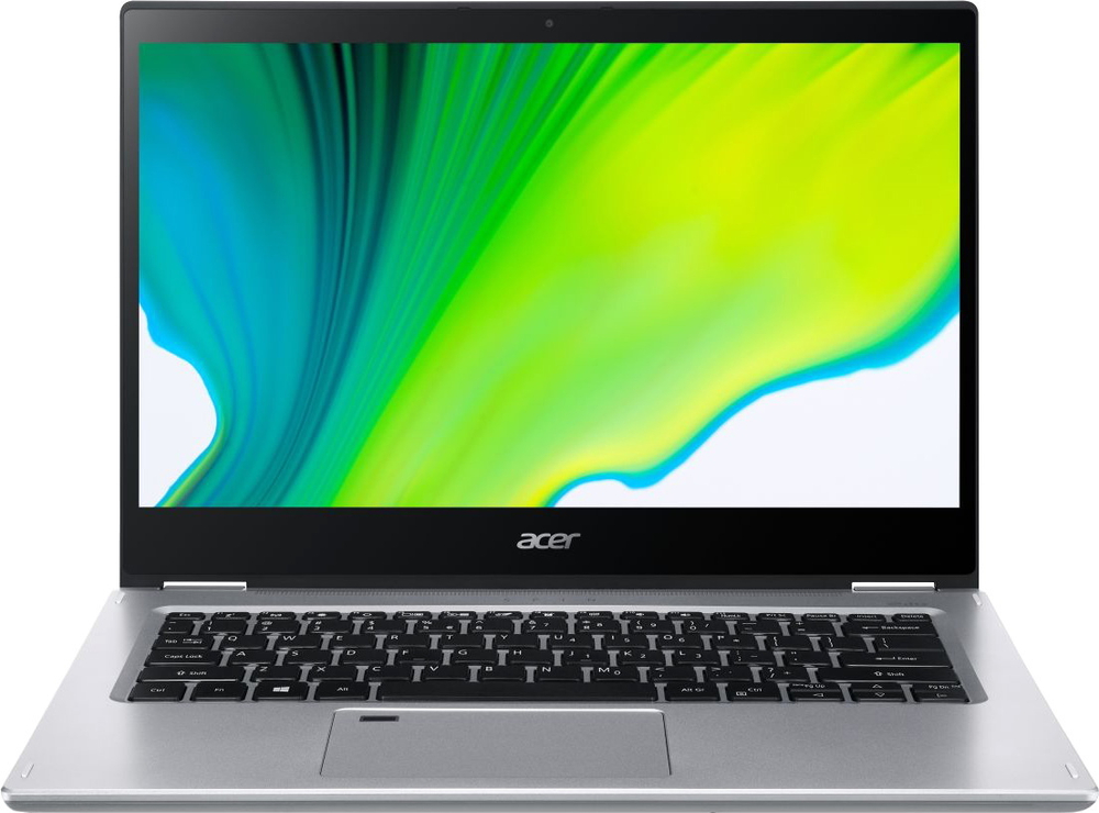 Ноутбук Acer Spin 3 SP314-54N-58C3 14;(1920x1080)IPS/ i5-1035G4(1.1ГГц)/ 8Гб/ 256Gb SSD/ UHD Graphics/ Win10 Pro/ Серебристый NX.HQ7ER.002