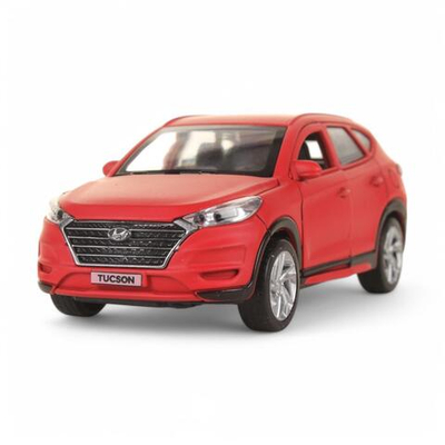 Модель ин. мет. "Hyundai Tucson" 12см двери, багаж. красный TUCSON-12FIL-RD (Технопарк)