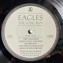 Винтажная виниловая пластинка LP Eagles The Long Run (Japan 1979) (Obi) Heartache Tonight