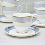 Чайный набор 12 предметов 250мл "Инфанта", костяной фарфор