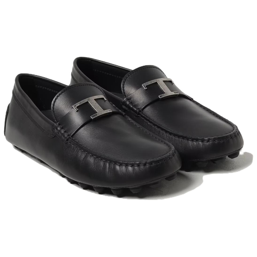 TOD"S Gommino Logo Plaque Loafers