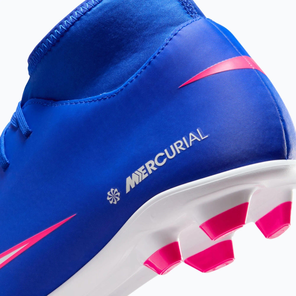 Футбольные бутсы Nike Mercurial Superfly 10 Club FG/MG racer blue/white