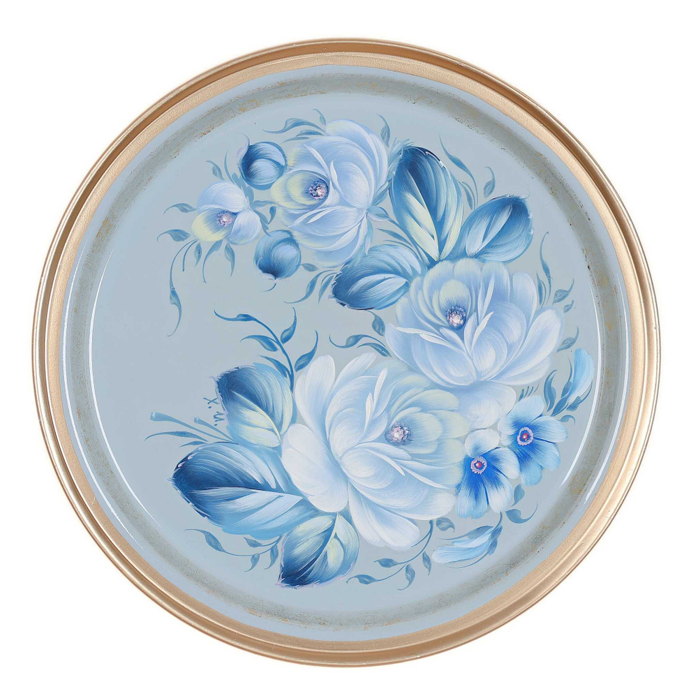 若斯托沃彩绘托盘 A5D210725172