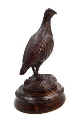 Бронзовая статуэтка «Куропатка». Авт. Лусио Реланьо / Lucio Relaňo. Бронза, литьё. Испания. №150/250