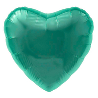 Сердце 19" Бирюзовый Agura