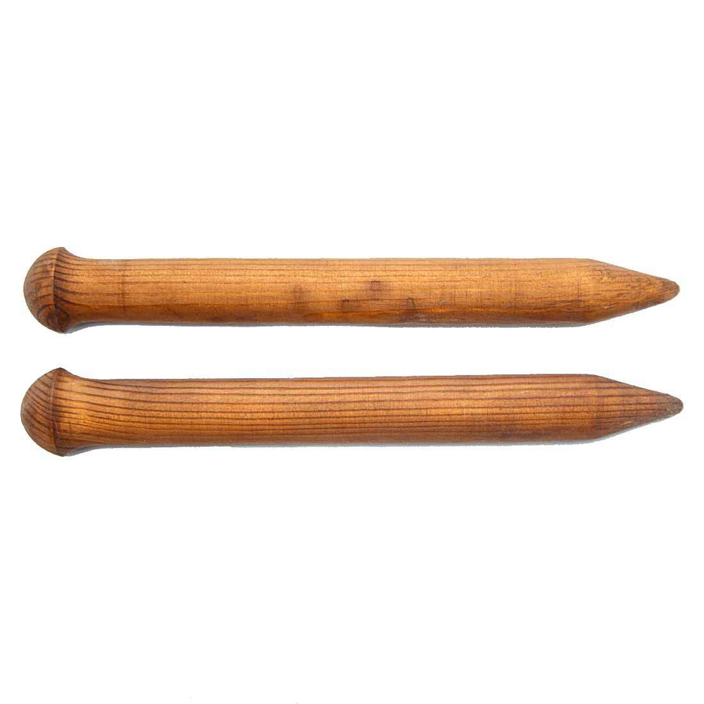 Большие Спицы для Крупной вязки из Дерева 30мм/300мм Сосна #N13