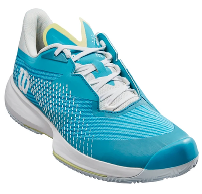 Женские теннисные кроссовки Wilson Kaos Swift 1.5 Clay W - algiers blue/white/snny limy - Blue