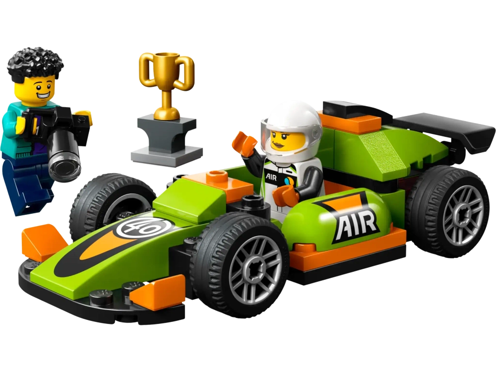 Конструктор LEGO City 60399 Зеленый гоночный автомобиль