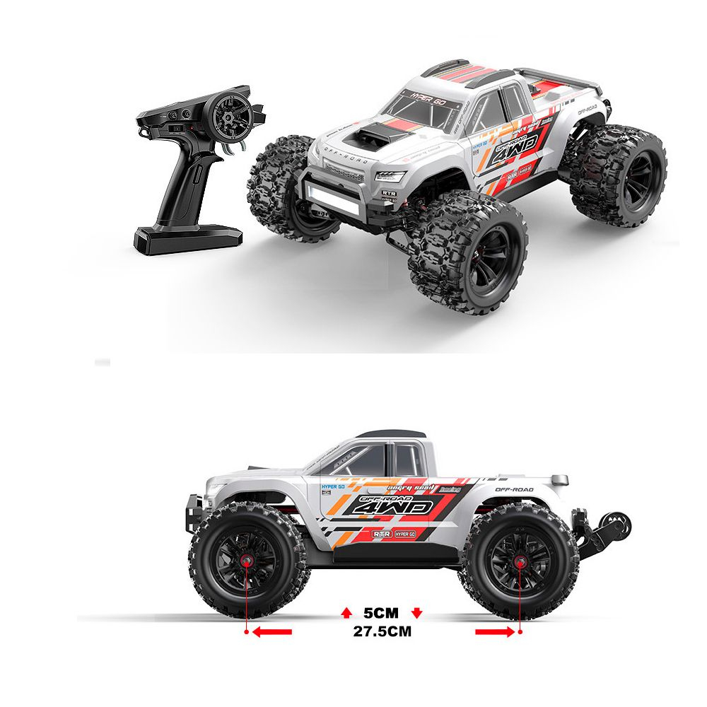 Радиоуправляемый монстр MJX Hyper Go V2 Brushless 4WD 1:10 - MJX-10208-V2-BLACK