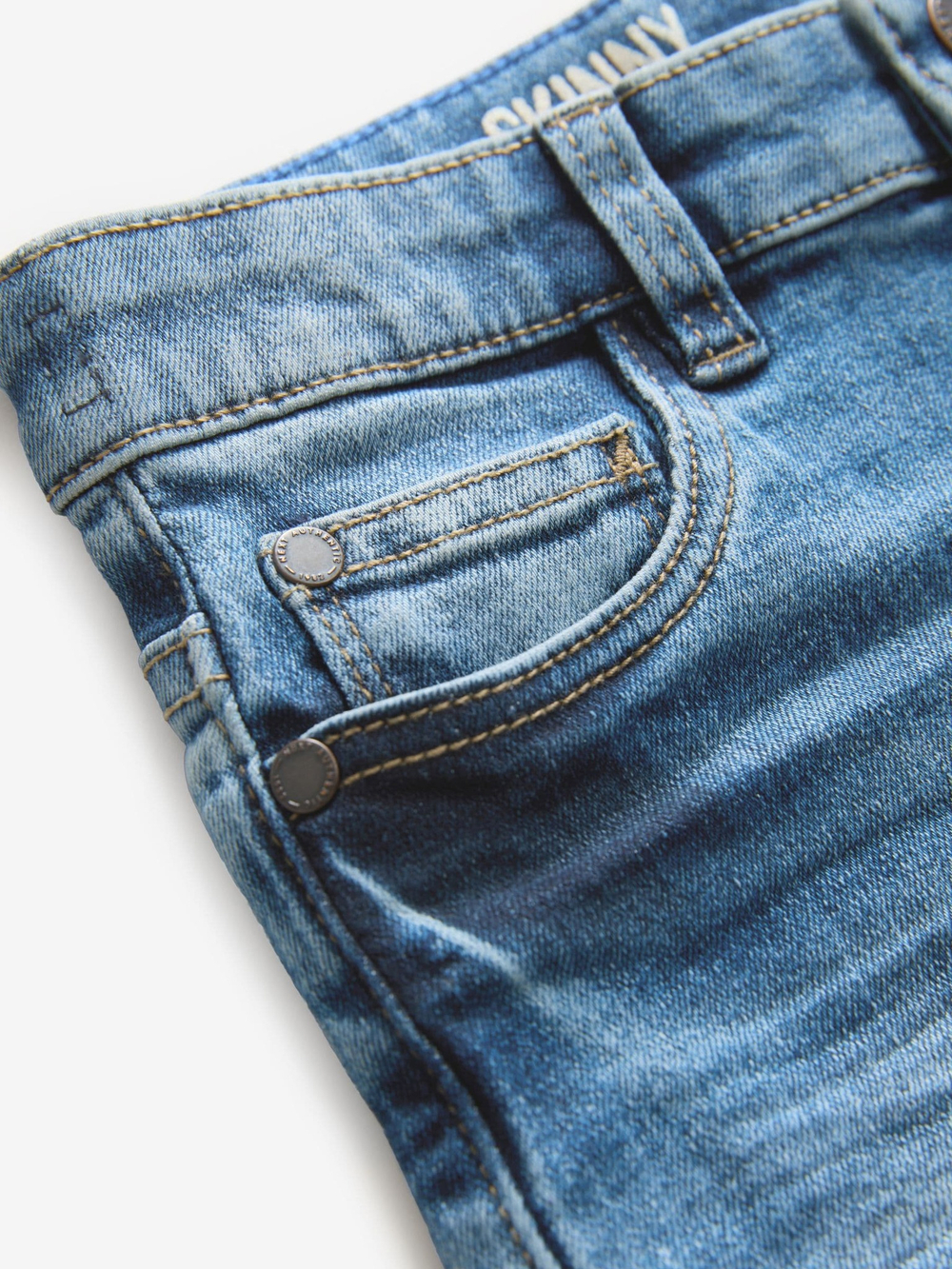 Джинсы стрейч для мальчика Next M65-065, Синий