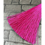 Зажимы на соски «прищепки» с кисточками из шелка розовые