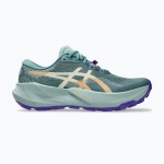 Женские Кроссовки для бега ASICS Trabuco 14 foggy teal/radiant amethyst