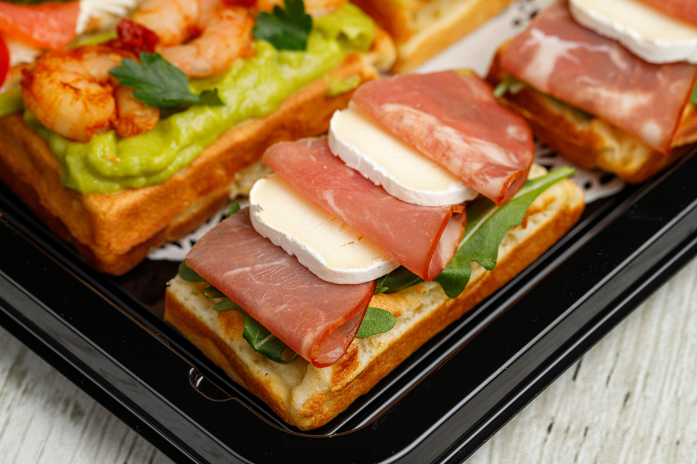 Платтер Бельгийские вафли фуршетные