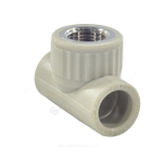 Тройник PP-R комбинированный серый Дн 32х3/4" ВР VALFEX 10127132Г