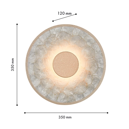 Настенный светодиодный светильник Favourite Solarius 4858-1W