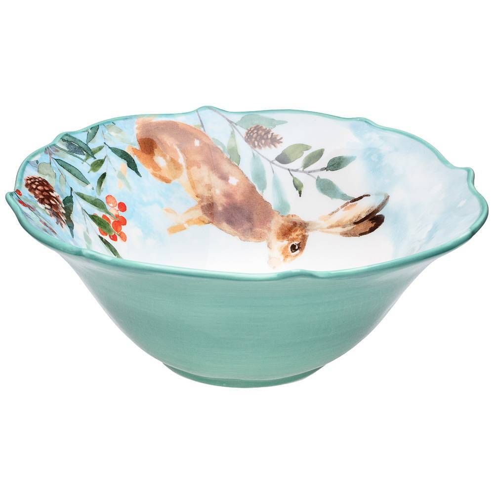 САЛАТНИК СЕРВИРОВОЧНЫЙ LEFARD "ЛЕСНАЯ СКАЗКА" ЗАЯЦ 19*7 СМ 600 МЛ (КОР=24ШТ.)