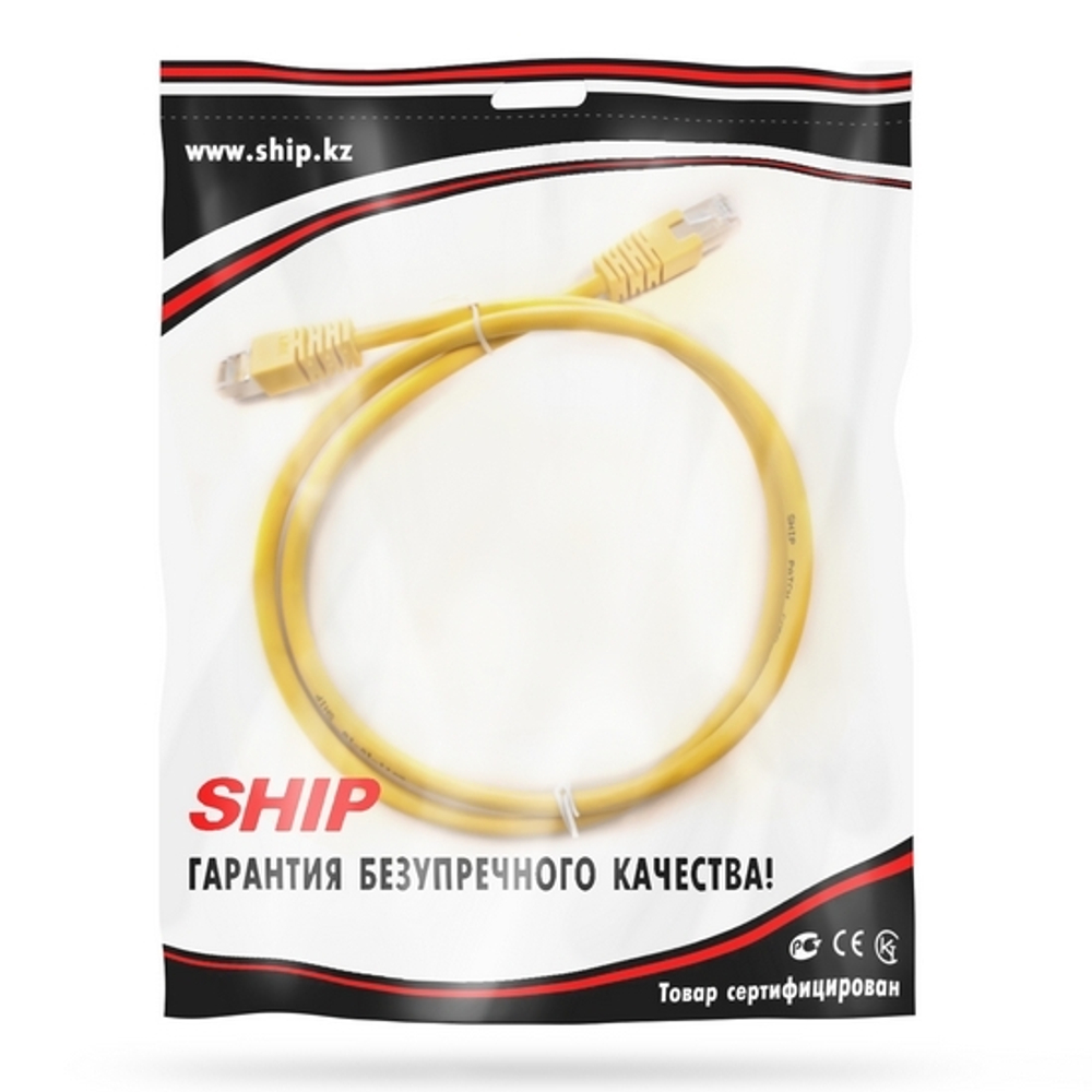 Патч Корд SHIP Cat.6 FTP LSZH RJ-45 1 м S7025YL0100-P