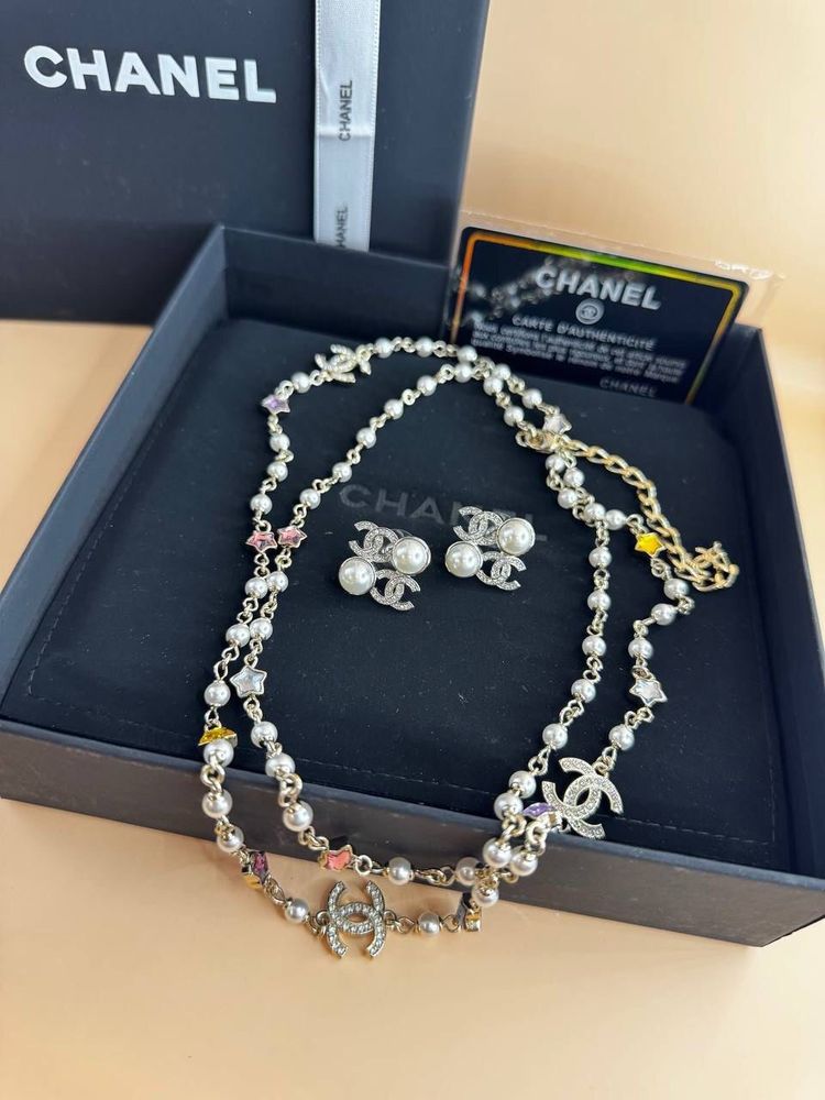 Серьги CHANEL