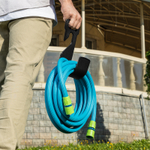 Набор поливочный, шланг 7,5-22,5м, пистолет 8 реж., чехол, подвес, LUXE Palisad